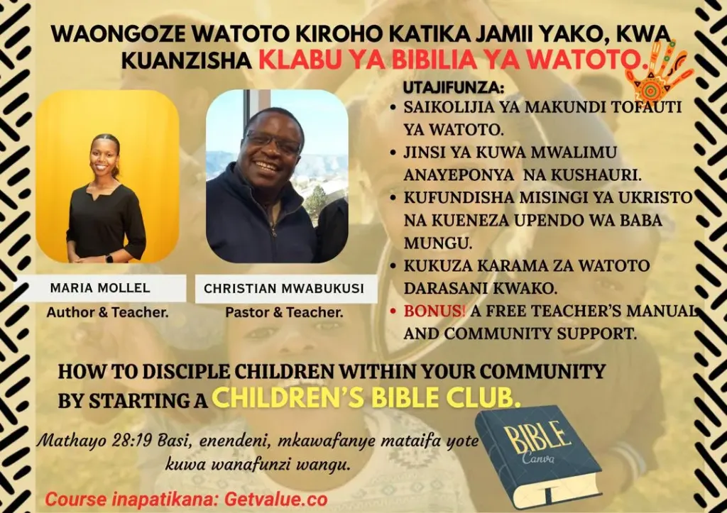 CHILDREN DISCIPLESHIP COURSE.